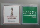 FIFA Club World Cup 2020 Qatar Jersey Sleeve Patch Badge Set Football Soccer