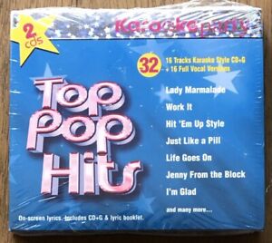 Karaoke Party! Karaoke 2 Disc Set Top Pop Hits CD BRAND NEW SEALED