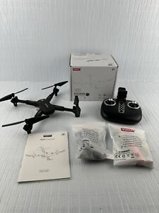 Syma X800W Black Remote Control Foldable Drone Quadcopter Ages 8+ With Manual