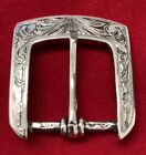New ListingClint Orms Sterling Silver Buckle - Galveston 1800 - Fits 1” Strap - Outstanding