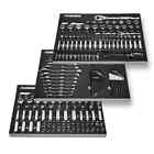 1/4 in., 3/8 in. and 1/2 in. 72-Tooth Ratchet Mechanics Tool Set with EVA 244pcs