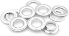 25 Pack Aluminium Grommets Eyelets with Washers for Shoes, Bead Cores, Clothes,