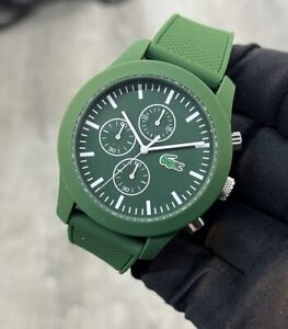 NEW LACOSTE CHRONOGRAPH - NEVER USED COLOR GREEN