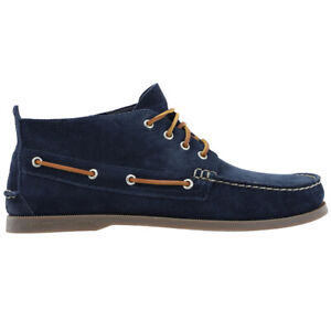 Sperry Authentic Original Chukka  Mens Blue Casual Boots STS19439