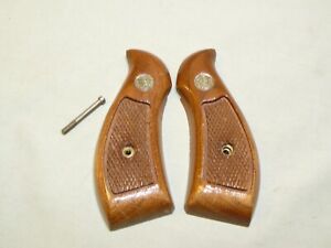 New ListingPair of Vintage Smith & Wesson J-Frame Wood Grips