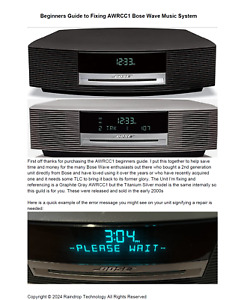 Bose Wave Music System Radio CD Player AWRCC1 *Repair DIY SERVICE KIT* Free Ship