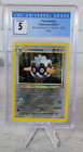 Pokemon 2001 CGC 5 Neo Discovery Unlimited Forretress 2/75 Holo