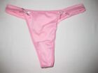 Shein bow decor thong panties XS S M pastel pink nip 80s aesthetic kawaii