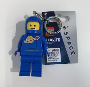 Lego Space Blue Spaceman LED LITE Keychain New In Hand