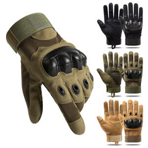 Tactical Full Finger Gloves Men's Army Military Paintball Airsoft Combat Hunting