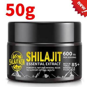 Pure 100% Himalayan Shilajit, Soft Resin Organic.Extremely Potent Fulvic Acid