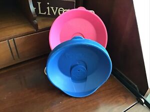 New ListingTervis 24 Ounce Tumbler Lids  Lot Of 2 - Pink & Navy