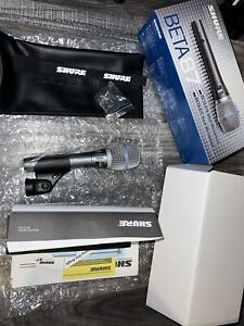 Shure Supercardioid Handheld Vocal Microphone - BETA 87A - New Open Box