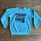 Vintage 1994 Mount Rushmore Crewneck Sweatshirt Bright Blue - Size Medium