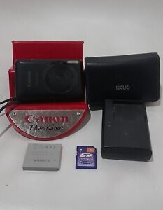 New ListingCanon PowerShot Digital ELPH SD1400 IS / IXUS 130 14.1MP Digital Camera - Black