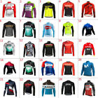 Mens Cycling Thermal Fleece Long Sleeve Jersey Cycling Jersey bicycle jersey