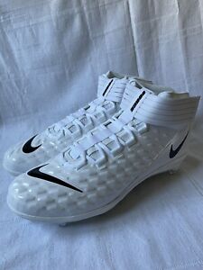 Nike Force Savage Pro 2 Detachable Football Cleats White Size 13.5 BV3981-100