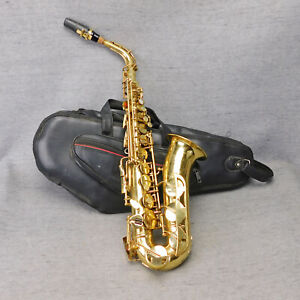 New ListingVintage 1970 Conn Alto Saxophone N156807 with Case 2 Pads Missing Clean PARTS