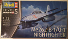 REVELL 04995 Messerschmitt Me262 Nightfighter Kit 04995 - PLUS EXTRA detail kit!