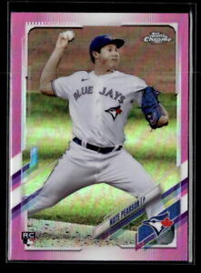 New ListingNate Pearson RC - 2021 Topps Chrome Pink Refractor Rookie #136 Toronto Blue Jays