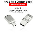 Mini Type-C for Android USB 2.0 Flash Drive Free Logo Pen Drive 2IN1 64GB 32GB