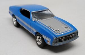 Motormax Light Blue 1971 Ford Mustang Boss 351 American Graffiti Loose 1:64