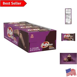 Kosher Certified Mocha Coffee Candy Bars by KIT KAT DUOS, 1.5oz 24 Ct Bulk Box