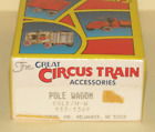 Walther's ho scale CIRCUS / CARNIVAL POLE WAGON KIT for Model Train Layouts