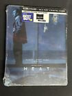 Heat (4K UHD•Blu-ray) Best Buy Limited Edition Steelbook OOP Sealed 1995