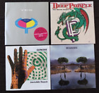 Lot of 4 CD-Deep Purple /Genesis / Dickinson/Yes-Rock-Back covers are missing.