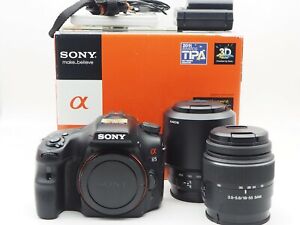 [EX+5 *Only Japanese language] Sony A65 SLT-A65 VY 2 Lens Kit #C21091