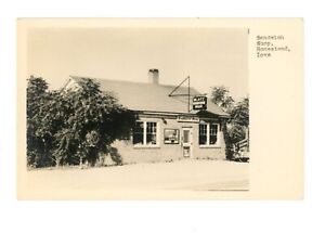 New ListingRPPC Drink Batz Beer at the Sandwich Shop in Homestead, Iowa c 1940