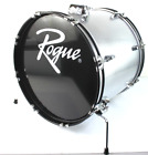 Rogue Junior Kicker 18 x 14 Bass Kick Drum - Metallic Silver   #R8110