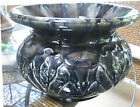 New ListingVintage Weller Pottery spittoon ot Planter Majolica type Glaze Years 1900-1925
