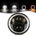 5.75'' 5-3/4 Inch LED Headlight Halo With DRL For Iron 883 1200 Motorcycle Motor
