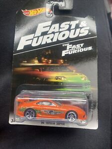 Hot Wheels 2014 Fast & Furious Orange ‘94 Toyota Supra Walmart Exclusive NEW