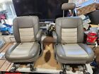 2002 FORD Excursion Second Row Bucket Seats Seat Set LIMITED LEFT & RIGHT 2 TONE