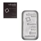 10 oz Valcambi Suisse Cast Silver Bar .999 Fine (w/Assay)