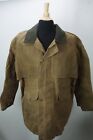 C.C. Filson VINTAGE Tin Waxed Oil 61N Mens Jacket Coat Packer Size 44 Made USA