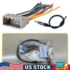 Wire Harness & Antenna Adapter Kit Aftermarket Radio Fits Chrysler Dodge Jeep