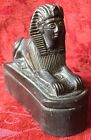 New ListingVintage ~ Hand Carved ~ Black Soapstone ~ Egyptian Sphinx