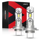 Lasfit H7 LED Headlight Bulb Kit High Beam 6000K Cool White Bulbs Bright Lamp 2x (For: 2017 Ford Fusion)