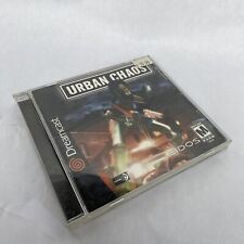 Urban Chaos (Sega Dreamcast, 2000) CASE & Manual Only No Game