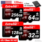 Memory Card For Micro SD Card 32GB 64GB 128GB 256GB High Speed Class 10 TF Card