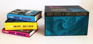 Harry Potter Adult Hardback Box Set by J.K. Rowling (English) Hardcover Book