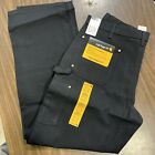 Carhartt Double Knee Work Pants Loose Fit BO1 BLK MADE IN USA Black NWT Vintage