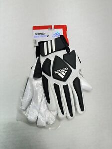 New Adidas Scorch Destroy 2 Padded Lineman Football Gloves -XX large New
