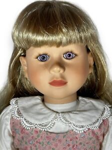 1997 My Twinn Doll Blonde Hair Purple Eyes Head & Body Original Clothing Shoes