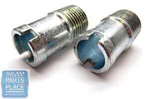 62-72 Chevrolet Intake Slotted Bypass Hose Fittings 2 Pieces (For: More than one vehicle)