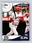 2022 Topps Significant Statistics #SS-2 SHOHEI OHTANI  Los Angeles Angels